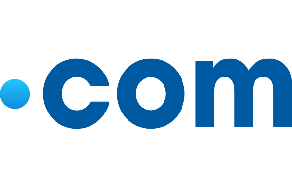 com tld logo