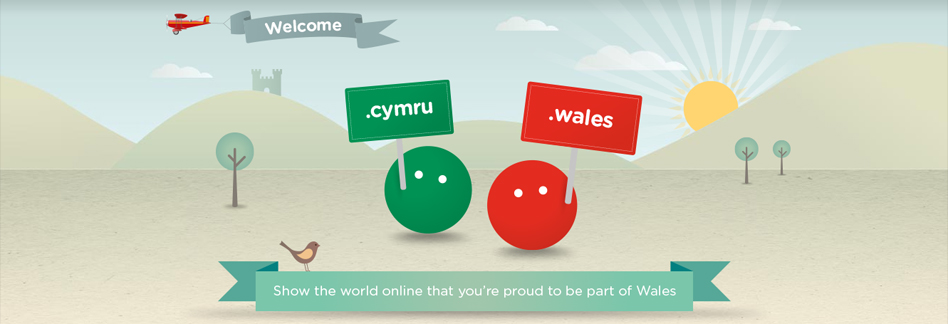 cymru tld logo