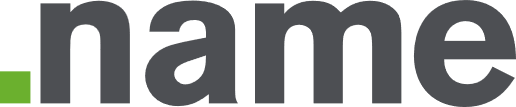 name tld logo